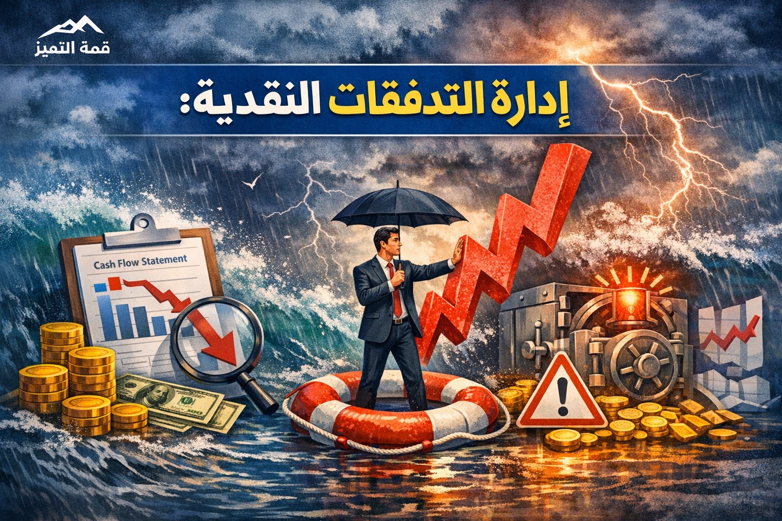 إدارة التدفقات النقدية وحماية المنشآت من أزمات السيولة